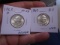 1963 D Mint & 1964 Silver Washington Quarters