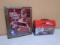 Dale Earnhardt Jr Wooden Wall Clock & Metal Lunch Box