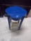 Blue Painted Side Table