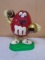 Red M&M Football Player Dispenser