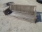 60in Long Wooden Porch Swing