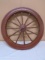 Antique Wooden Spinning Wheel Wheel