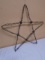 Barb wire Star Décor Piece