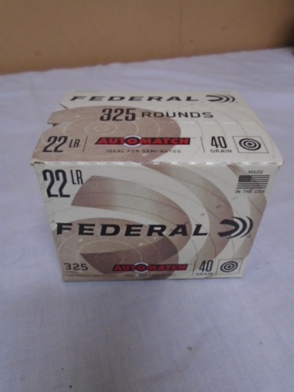 325 Round Box of Federal 22LR