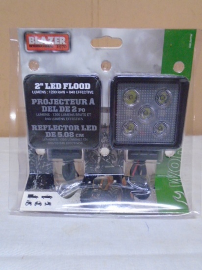 Brand New Set of Blazer 2in LED Flood Lights