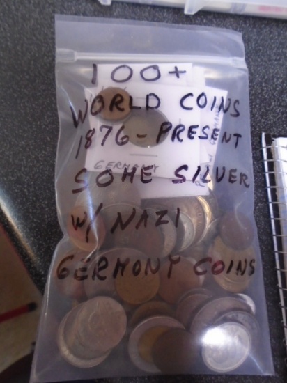 100+ Foreign Coins