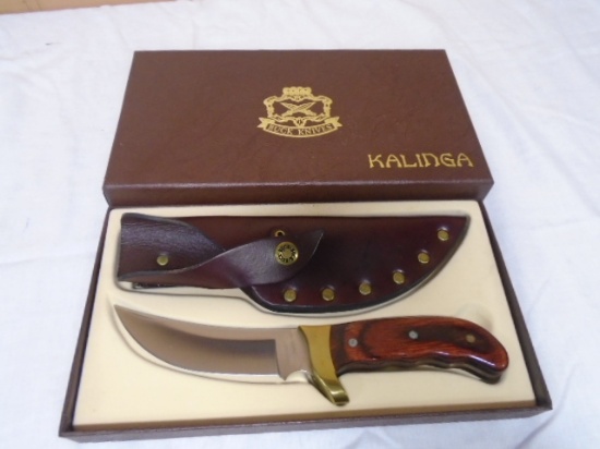 Buck Knives Kalinga Hunting Knife / Leather Sheave