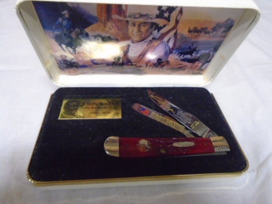 Case Limited Edition John Wayne Double Blade Knife