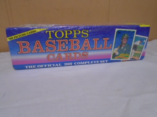 1989 Topps Complete Set of Baseball Cards