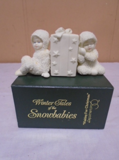 Department 56 "Waiting For Christmas" Snowbabies Figurine