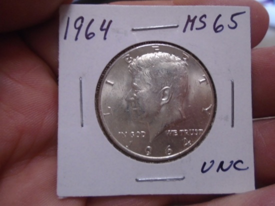 1964 Silver Kennedy Half Dollar