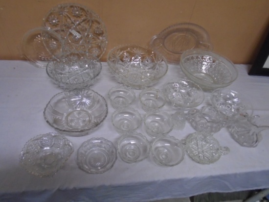 Large Group of Crystal & Glassware