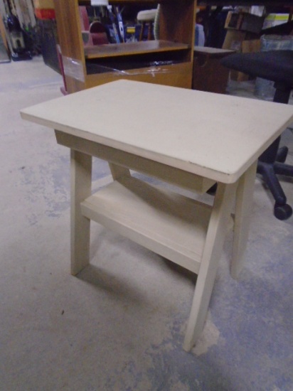 Vintage Painted Side Stand