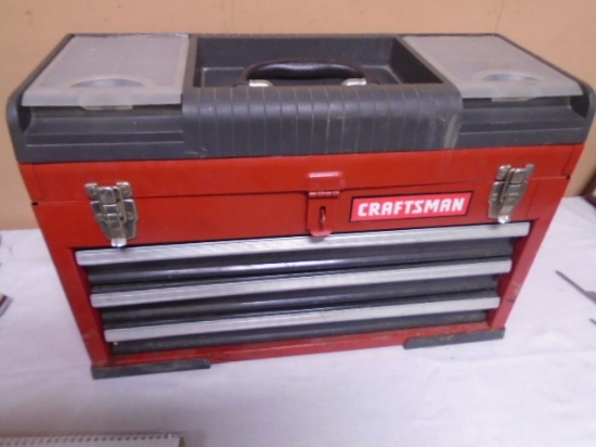 Craftsman 3 Drawer Hand Carry Tool Box Full of Craftsman Tools