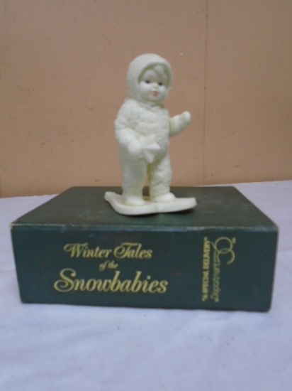 Department 56 "A Special Delivery" Snowbabies Figurine