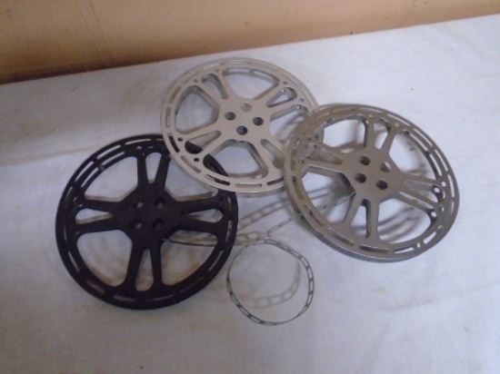 Metal Film Reel Wall Art