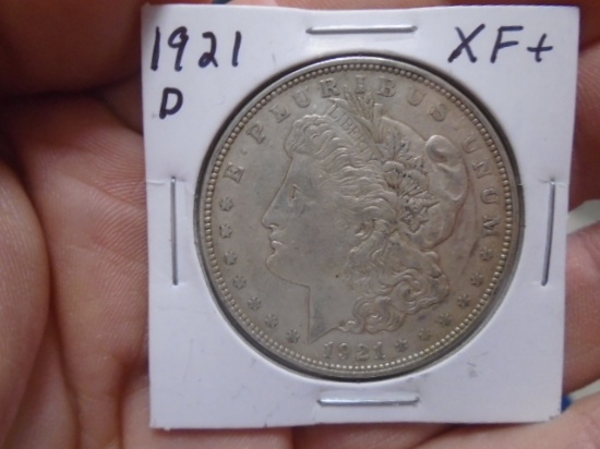 1921 D Mint Morgan Silver Dollar