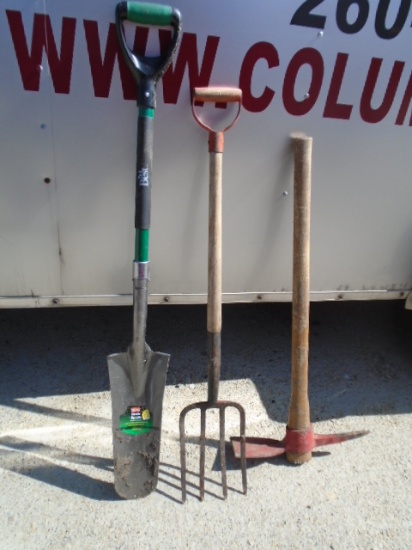 3pc Group of Garden Tools