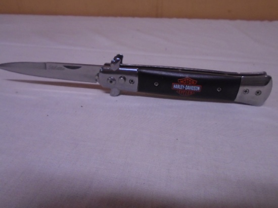 Harley Davidson Spring Assist Stiletto Knife