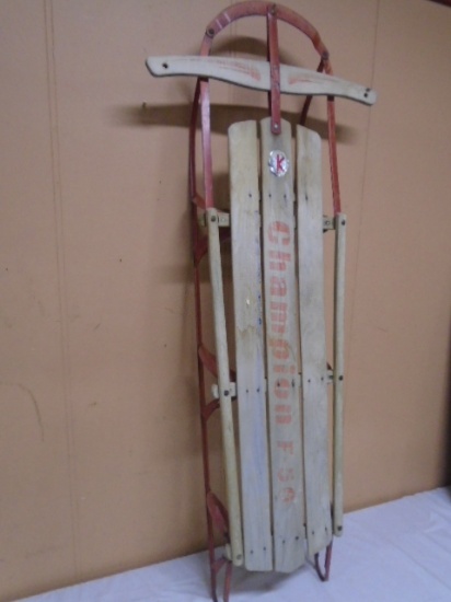 Vintage Champion F-56 Metal Runner Sled