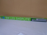 2 Pack of 18W LED 48in Shop Lights