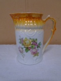 Beautiful Antique Bavarian Porcelain Pitcher