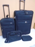 4pc Protage Rolling Luggage Set