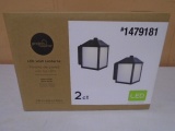 Brand New Set of LED Outdoor Wall Lanterns