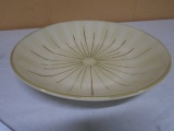 Large Pier 1 Hand Painted Sanctuary Stoneware Bowl