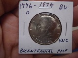 1976 D Mint Bicentennial Half Dollar