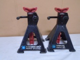Set of GM Performance Parts 2 Ton Jack Stands