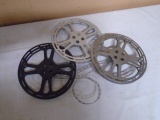 Metal Film Reel Wall Art