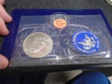 1971 Eisenhower Uncirculated Silver Dollar