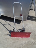 24in Wheeled Steel Snow Pusher