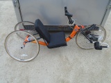 Invacare Exilerator XLT Gold Top End Handcycle