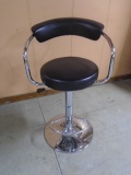 Adjustable Height Retro Style Hydrolic Bar Stool