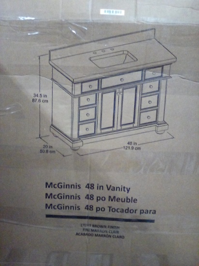 McGinnis 48" Vanity