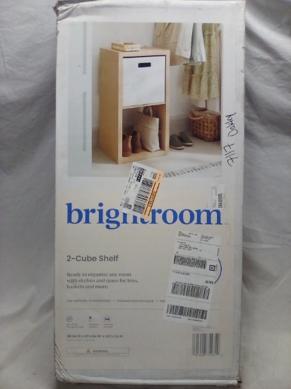 Brightroom 30"x15 7/8"x14 9/16" Dual Cube Shelf