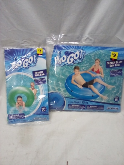 Pair of H2O Go Swim Rings