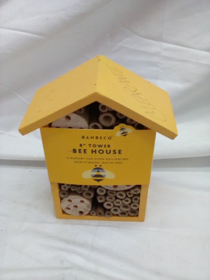 Bee House 8” Tower yellow