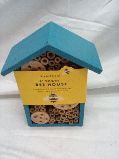 Bee House 8” Tower blue