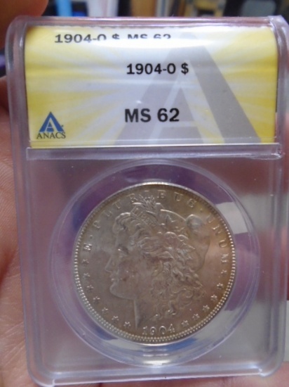 1904 O Mint Morgan Silver Dollar