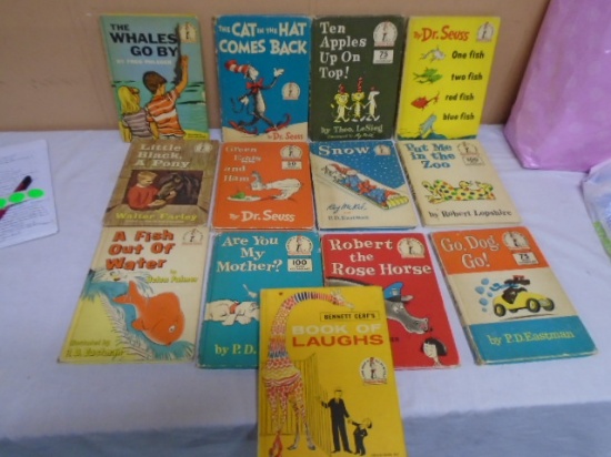 Group of 13 Vintage Dr Seuss Books