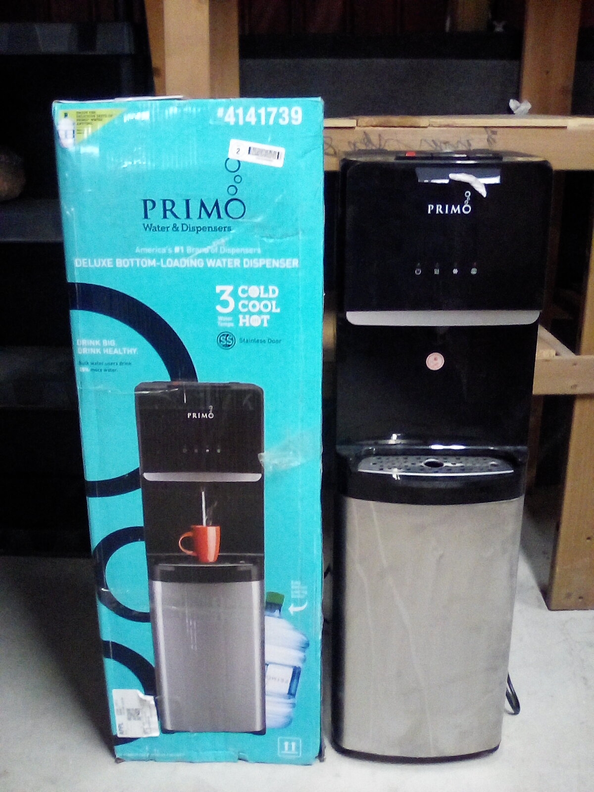 Tsewprimo Primo Deluxe Bottom Loading Water Dispenser 61 - m7grci1