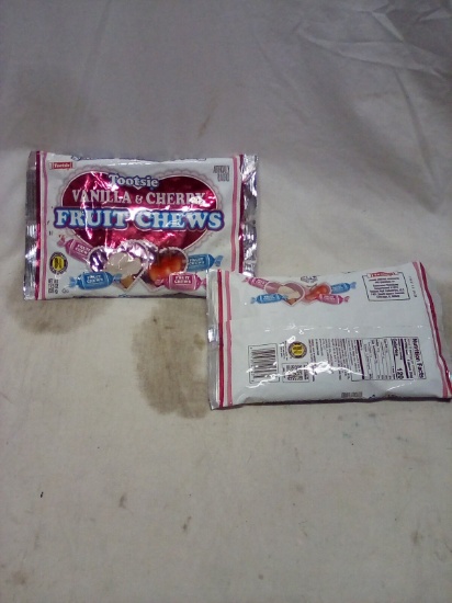 2 Bags of 50 Vanilla and Cherry Tootsie Fruit Chews