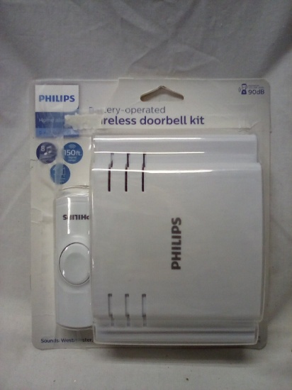 Philips Battery Operated Wireless Doorbell Kit