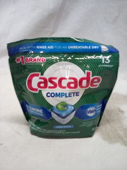 Single 13Count Bag of Cascade Complete Fresh Scent ActionPacs