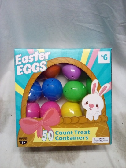 50 Count Easter Egg Treat Container Case