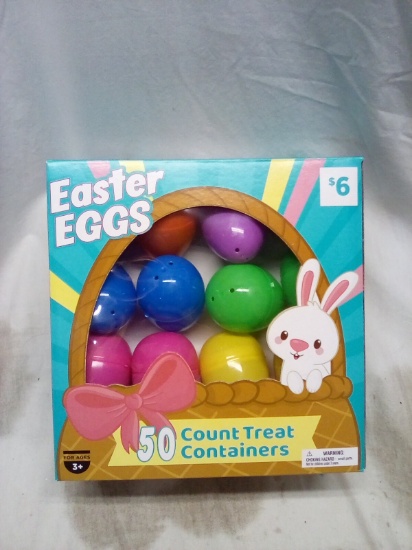 50 Count Easter Egg Treat Container Case