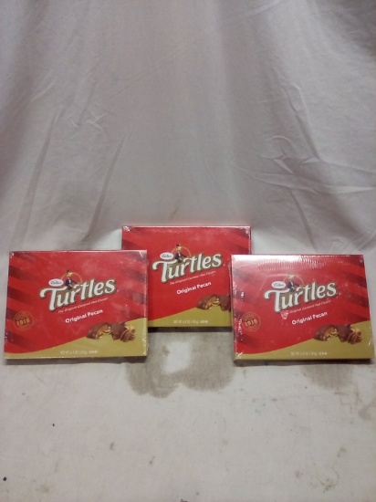 3 DeMets 11Pc Cases of Caramel Nut Cluster Turtles